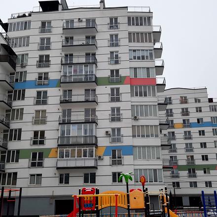 Хід будівництва ЖК Паркове містечко, 2 черга (будинки 39, 41, 44, 45), лютий 2021