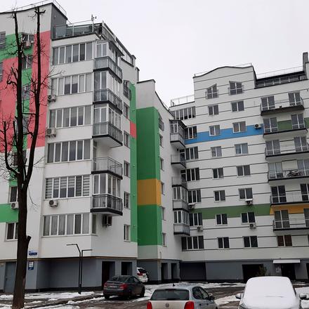 Хід будівництва ЖК Паркове містечко, 2 черга (будинки 44-45), лютий 2021