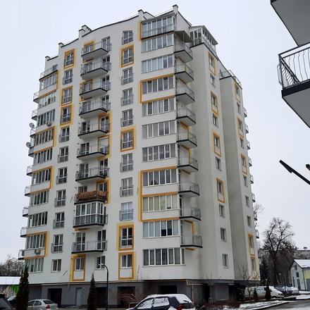 Хід будівництва ЖК Паркове містечко, 1 черга (будинок 48), лютий 2021