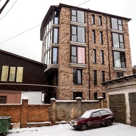 Хід будівництва Клубний будинок Чернишевського 20, 1 будинок, лютий 2021