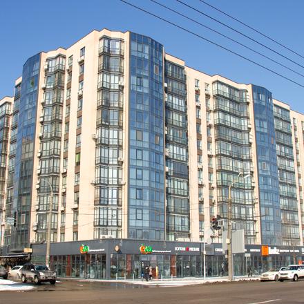Ход строительства ЖК River Park, 1 дом (секции 1, 7-10), февраль 2021