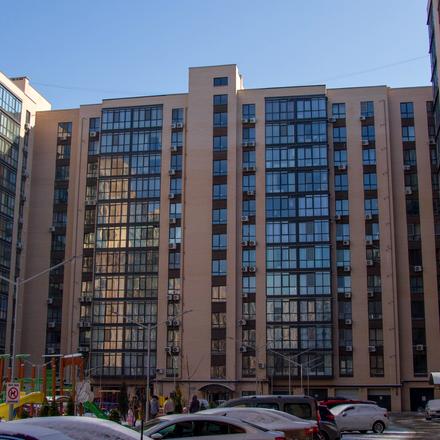 Хід будівництва ЖК River Park, 1 будинок (секція 10), лютий 2021