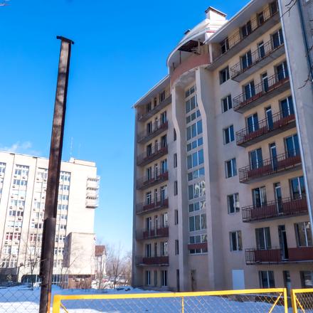 Хід будівництва ЖК Домінанта, 1 будинок (секція 1), лютий 2021