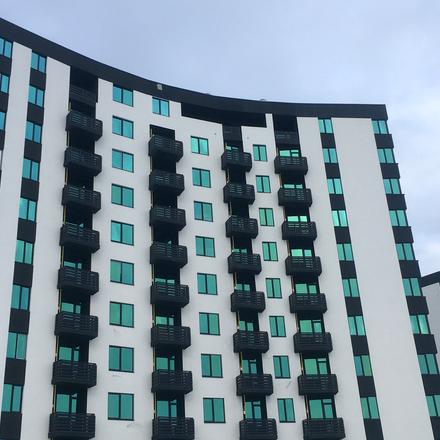 Ход строительства ЖК У-Квартал, дом 20/9, февраль 2021