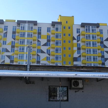 Ход строительства ЖК Хмельницкий, 1 дом, февраль 2021