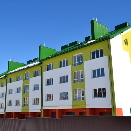 Хід будівництва вул. Проектована-Тролейбусна, 5, 2 будинок, лютий 2021