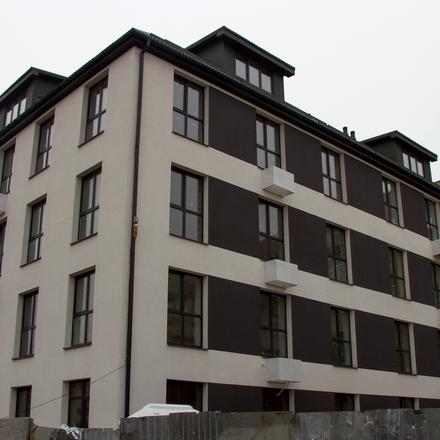 Хід будівництва Клубні будинки На Генерала Пушкіна, 2 будинок, лютий 2021