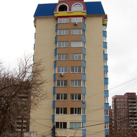 Ход строительства ЖК Мандрыковский, 1 дом, февраль 2021