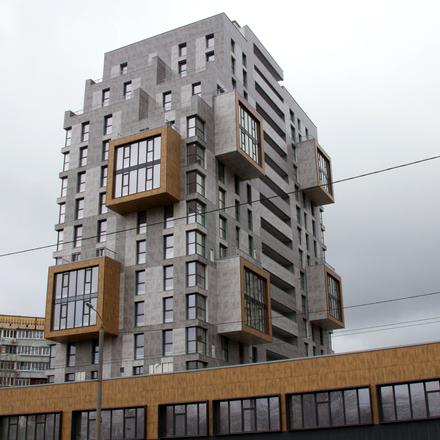 Хід будівництва ЖК П'ятий континент, 5 будинок, лютий 2021