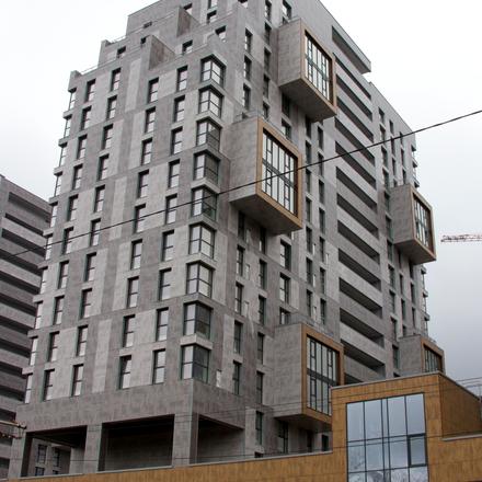 Хід будівництва ЖК П'ятий континент, 4 будинок, лютий 2021