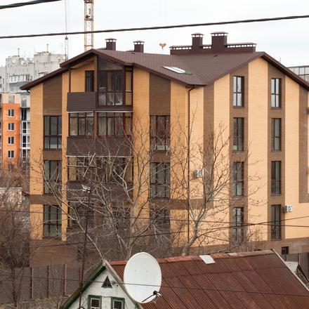 Хід будівництва Клубний будинок Family Garden, 1 будинок, лютий 2021