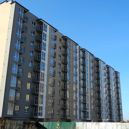 Ход строительства ЖК Днепровская Брама 2, 1 дом (секции 1-2), март 2021