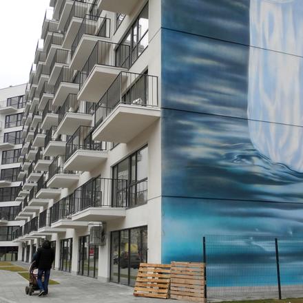 Ход строительства ЖК Молодежный, Дом, март 2021