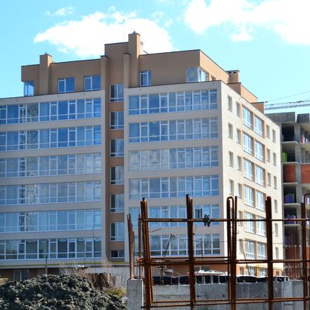 Хід будівництва ЖК Комфорт Плюс, 1 будинок, квітень 2021