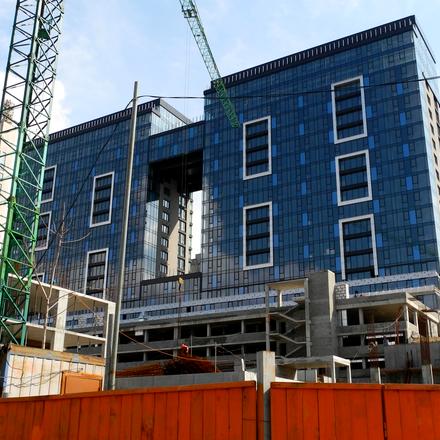 Хід будівництва ЖК Nebo, 1 будинок, квітень 2021