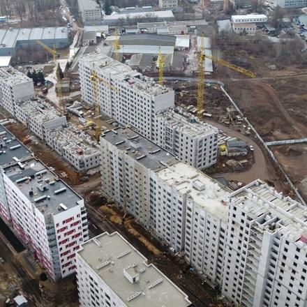 Хід будівництва ЖК Гідропарк, 6-8 будинки, березень 2021