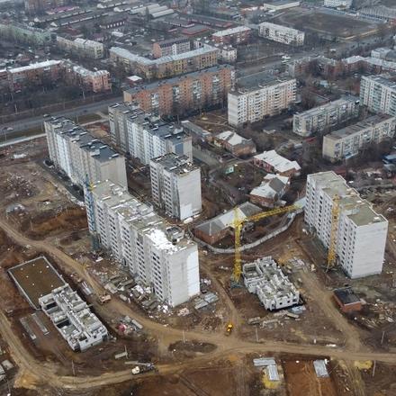 Ход строительства ЖК Сказка, , март 2021