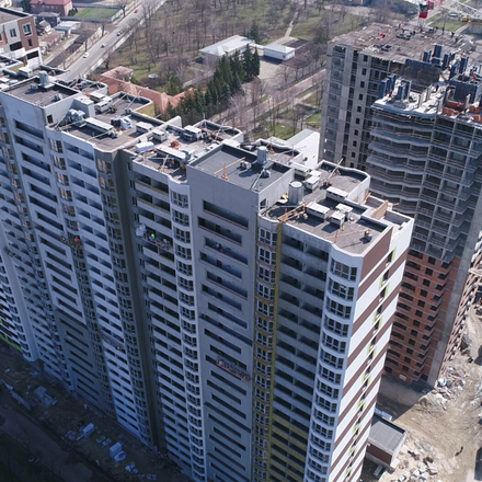 Хід будівництва ЖК Оберіг-2, 1, 2 будинки, квітень 2021