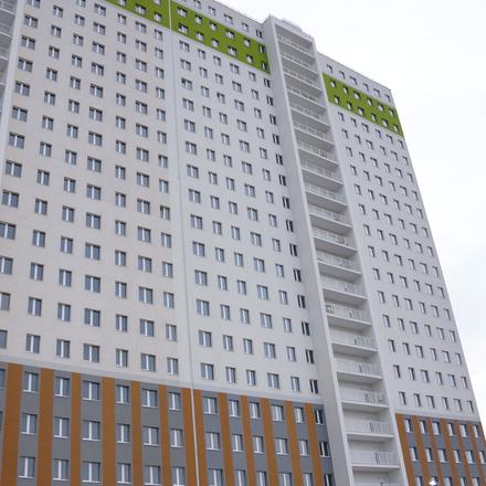 Хід будівництва ЖК Лузанівський Парк, 1 будинок (секція 1), квітень 2021