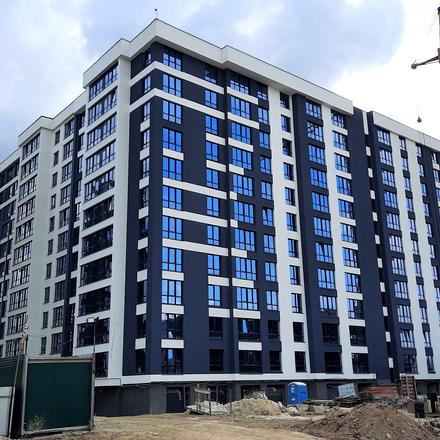 Ход строительства ЖК Comfort Park, 1 дом (секции 1-6), апрель 2021