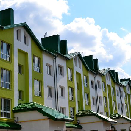 Ход строительства ул. Проектируемая-Троллейбусная, 6, 7-12 секции, апрель 2021