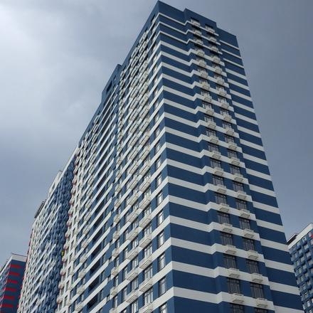 Ход строительства ЖК Галактика, 3 очередь (дом Персей), апрель 2021