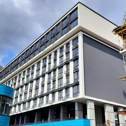 Ход строительства ЖК Славутич 2.0, 3 дом, апрель 2021