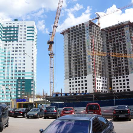 Хід будівництва ЖК Альтаїр-3, 1-2, 5-7 будинки, червень 2021