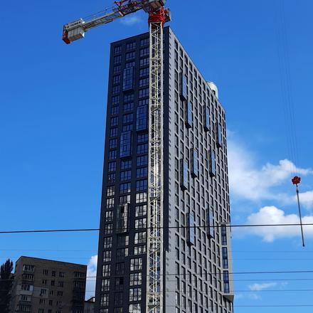 Хід будівництва ЖК Greenville Park, 1 будинок, червень 2021