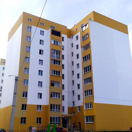 Ход строительства ЖК Радужный, 2 очередь (дом 1), июнь 2021