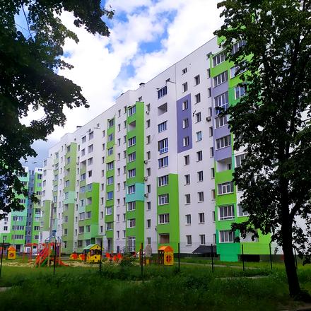Ход строительства ЖК Мира-4, Дома 11а, 11б, 12, июнь 2021
