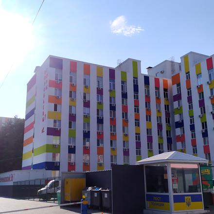 Хід будівництва ЖК Воробйовi гори, 7 будинок (пров. Шевченківський, 36), липень 2021