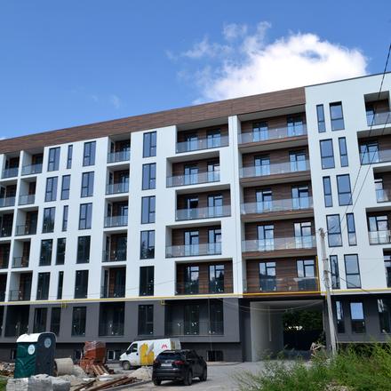 Хід будівництва ЖК Globus Central Park, 1 будинок (секції 1-2), серпень 2021