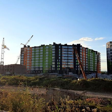 Хід будівництва ЖК Millennium, 7-12 будинки, серпень 2021