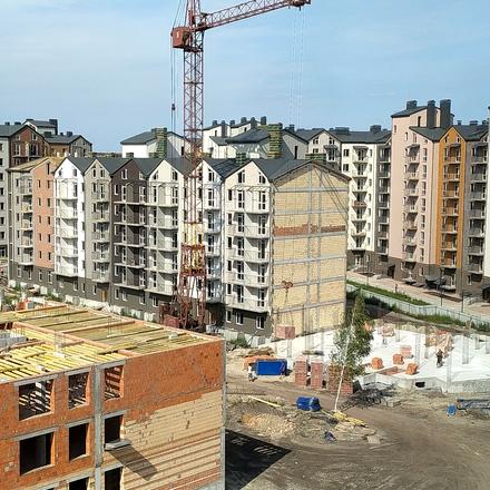 Хід будівництва ЖК Scandia, 3 будинок, серпень 2021