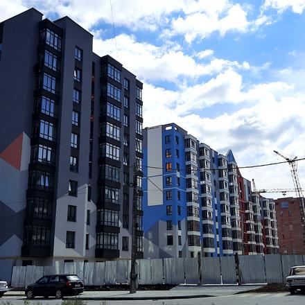 Хід будівництва ЖК Паркове містечко, 4 черга (будинки 7.7-7.9), серпень 2021