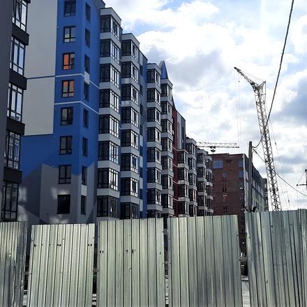 Хід будівництва ЖК Паркове містечко, 4 черга (будинки 7.7-7.9), серпень 2021