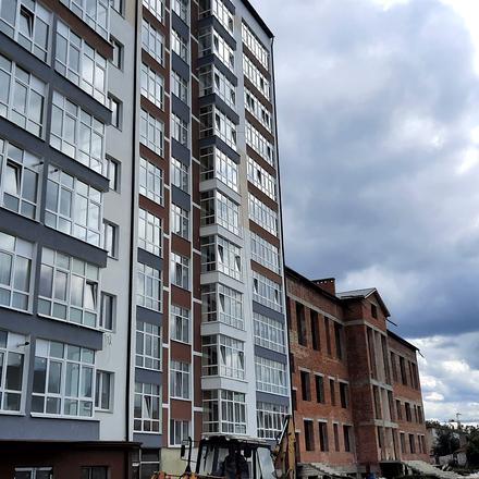 Хід будівництва ЖК Містечко Центральне, 1 будинок (секції 40-41), серпень 2021