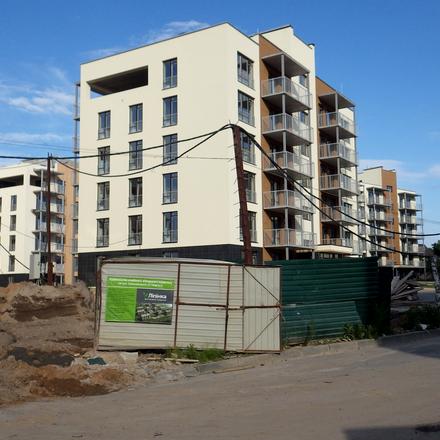 Ход строительства ЖК Липинка, 3 очередь (дом 4-В), июнь 2016