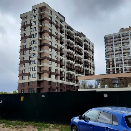 Ход строительства ЖК Варшавский-2, Дома 14.1, 14.2, сентябрь 2021