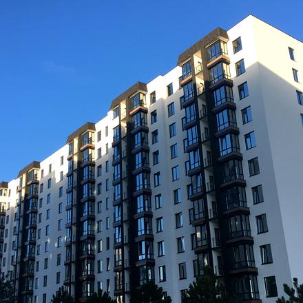 Ход строительства ЖК У-Квартал, дом 28, октябрь 2021