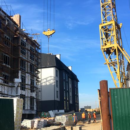 Хід будівництва ЖК Молодіжне містечко, 7 черга (вул. Покровська, 6), жовтень 2021