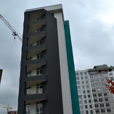 Ход строительства ЖК Голоські кручі, 2 дом, октябрь 2021