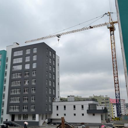 Ход строительства ЖК Голоські кручі, 2 дом, октябрь 2021