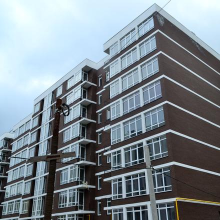 Ход строительства ЖК Седьмое Небо, 1 дом, октябрь 2021