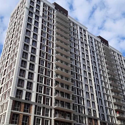 Ход строительства ЖК Новая Англия, дом «Брайтон», октябрь 2021