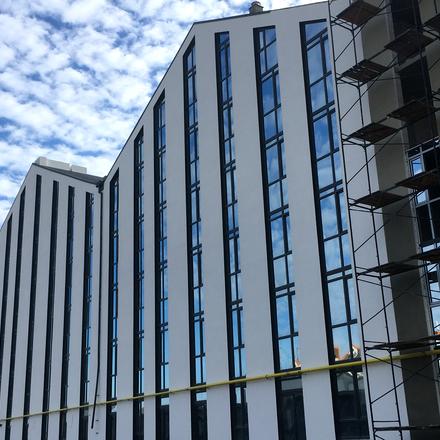 Хід будівництва ЖК Aura Center, 1-3 будинки, листопад 2021