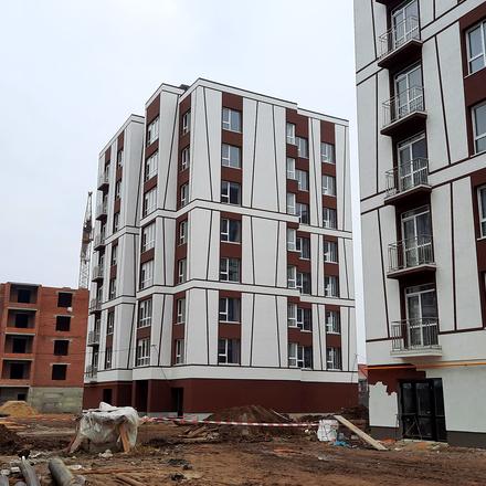 Хід будівництва ЖК Опришівська Слобода, 5-6 будинки, листопад 2021