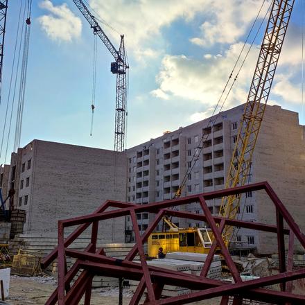 Хід будівництва ЖК Пташка, будинки 21б-21в, листопад 2021