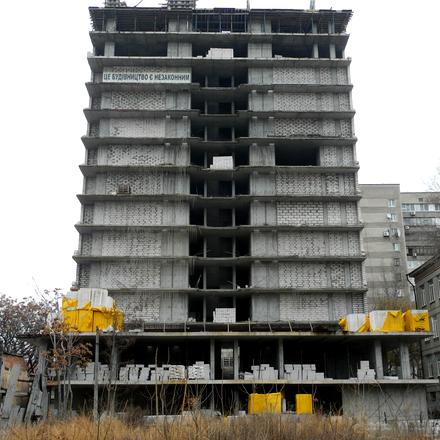 Хід будівництва вул. Князя Володимира Великого (Плеханова), 15г, Будинок, грудень 2021